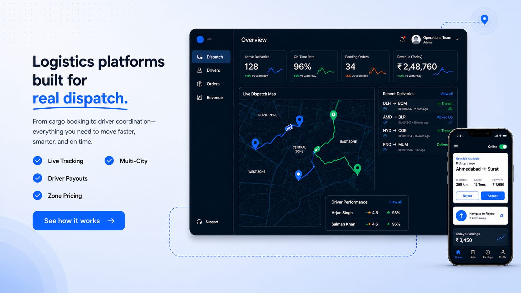 Logistics Platform Development banner