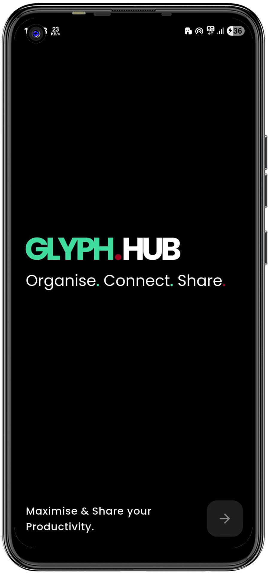 Glyph Hub — Shared Lists, Instant Sync